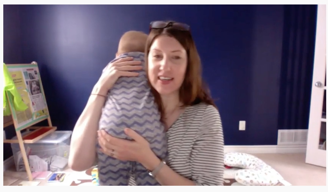 Amy Maureen Lynch NFAL Webinar Flashback 2019 With Baby